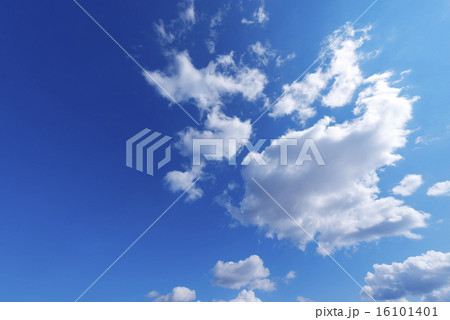 Blue Sky with Clouds - Background Blue Sky with Clouds - Background 16101401