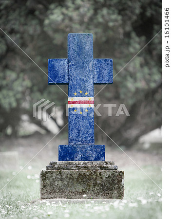 Gravestone in the cemetery - Cape Verde 16101466