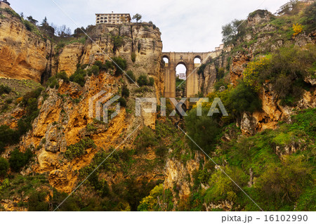 Medieval bridge in Ronda 16102990