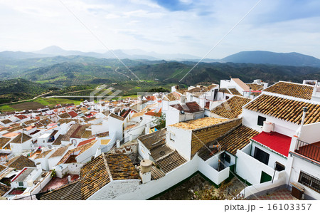 Roofs of residential districts in spanish town Roofs of residential districts in spanish town 16103357