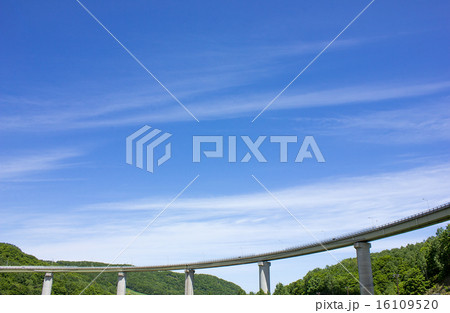 朝里大橋、ループ橋 16109520