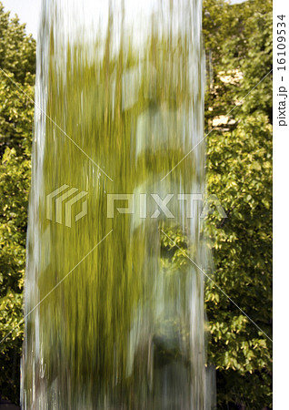 Flow of Water on Plants Background 16109534