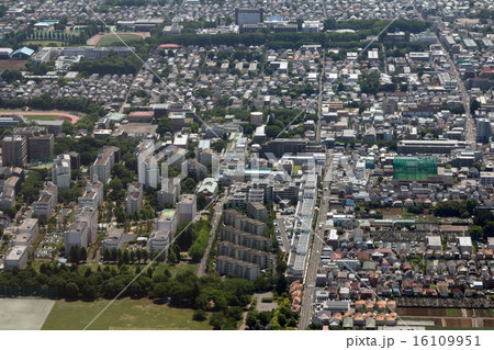 東京都武蔵野市緑町付近を空撮 東京都武蔵野市緑町付近を空撮 16109951