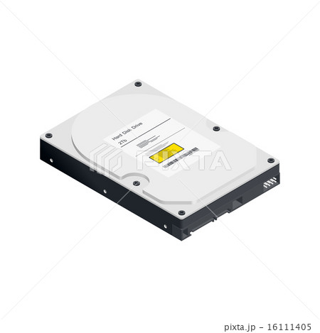 Detailed Hdd Isometric Iconのイラスト素材 Detailed Hdd Isometric Iconのイラスト素材