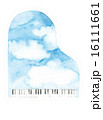 空色ピアノ　背景用 16111661
