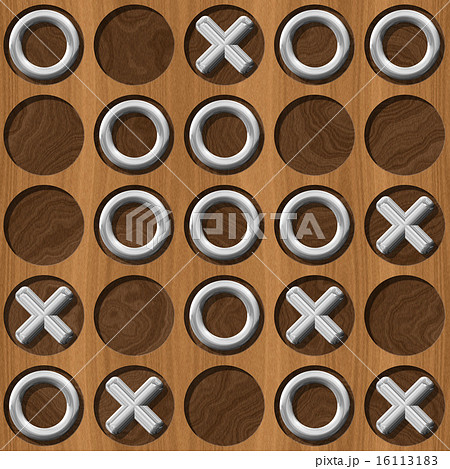 Tic Tac Toe board generated seamless texture 16113183