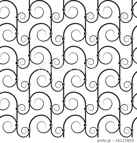 wrought iron pattern 16113820