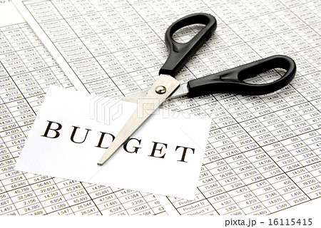 ビジネスイメージ―予算削減 16115415