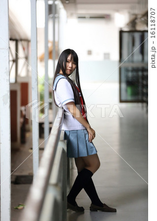 Asian school girl Asian school girl 16118707