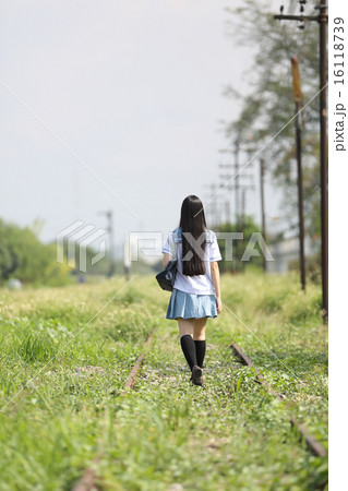 Asian school girl 16118739