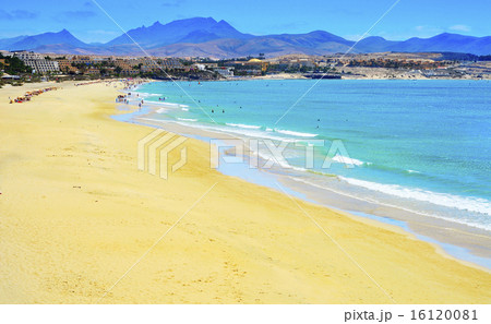 Playa Esmeralda in Fuerteventura, Canary Islands, Spain 16120081