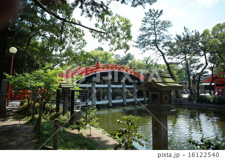 住吉大社の太鼓橋 住吉大社の太鼓橋 16122540