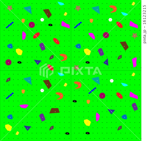 Climbing wall pattern Climbing wall pattern 16123215