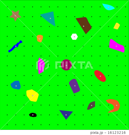 Climbing wall pattern close up Climbing wall pattern close up 16123216