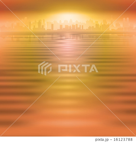abstract background with silhouette of city abstract background with silhouette of city 16123788