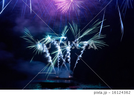 Colorful holiday fireworks Colorful holiday fireworks 16124362