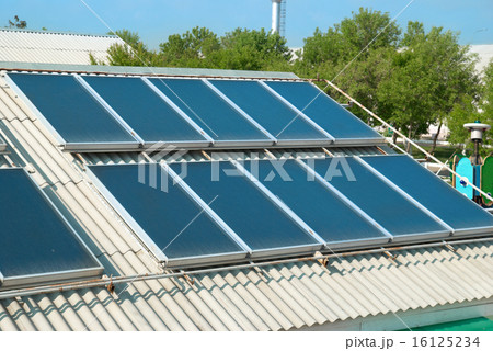 Solar system on the roof Solar system on the roof 16125234