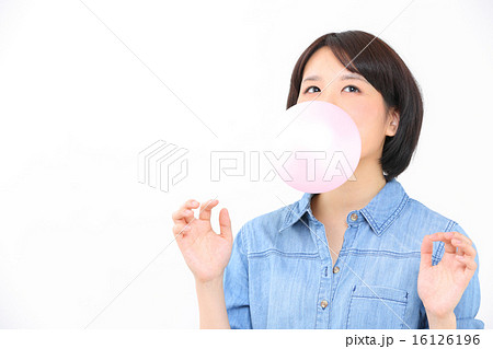 フーセンガム・女の子 16126196