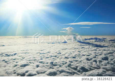 Blue sky and clouds 16126421