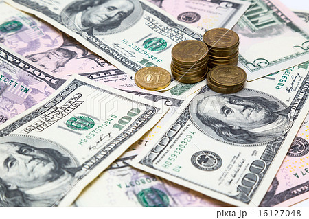 Money from different countries: dollars, euros, rubles 16127048