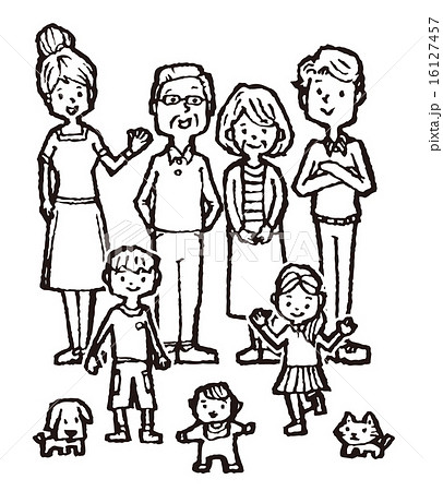 線画素材シリーズ 16127457