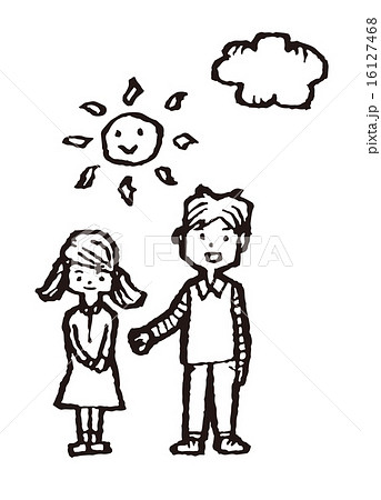 線画素材シリーズ 16127468