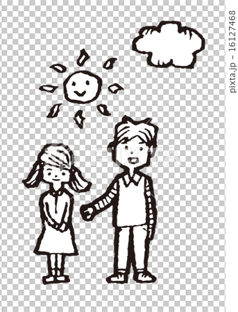 線画素材シリーズ 16127468