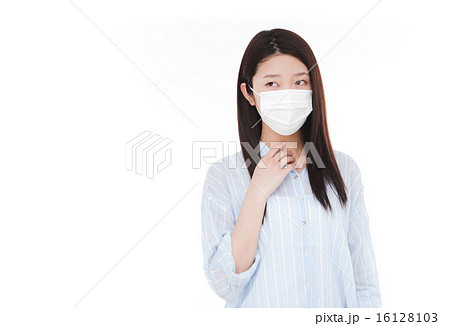 体調不良の女性 体調不良の女性 16128103