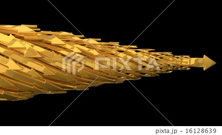 abstract background of 3d arrows. 16128639