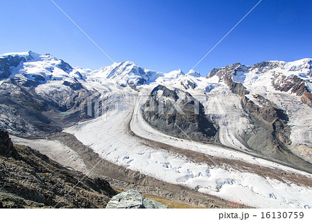 ゴルナー氷河(スイス) ゴルナー氷河(スイス) 16130759