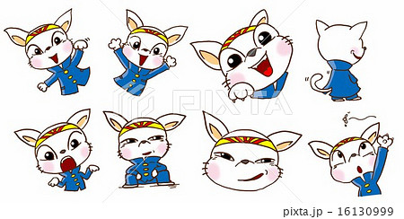 猫　イラスト 16130999