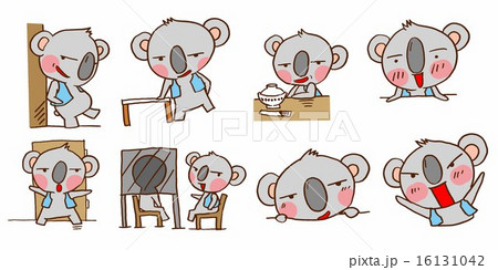 コアラ　イラスト 16131042