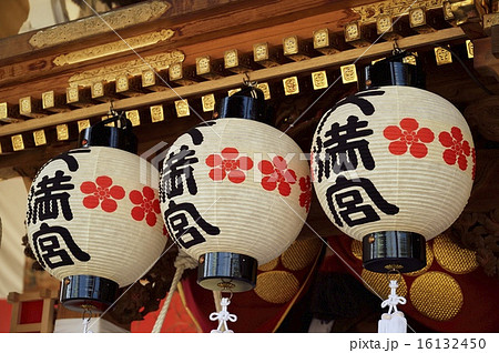 天神祭 地車講 提燈 16132450