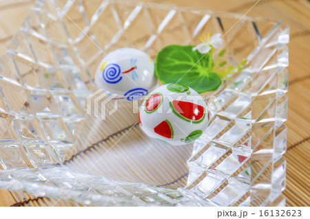 夏　水に浮かぶ　浮き球 16132623