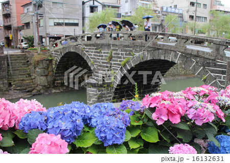 眼鏡橋と紫陽花① 眼鏡橋と紫陽花① 16132631