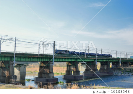JR南武線　多摩川鉄橋 16133548