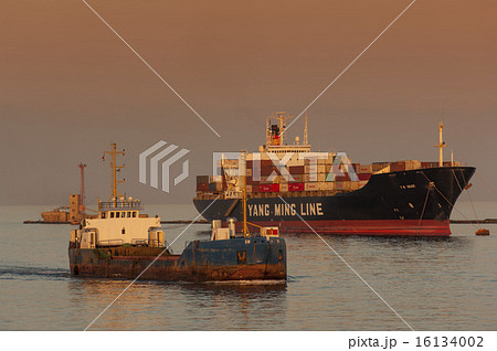 The Conainer Ship Yang Ming Galaxy 16134002