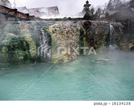 草津温泉 湯畑 草津温泉 湯畑 16134138