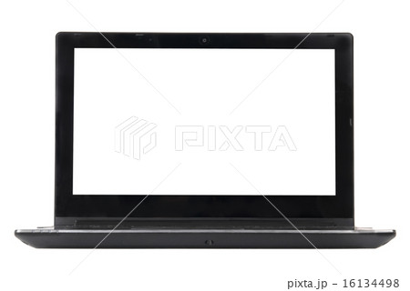 Laptop with empty screen Laptop with empty screen 16134498