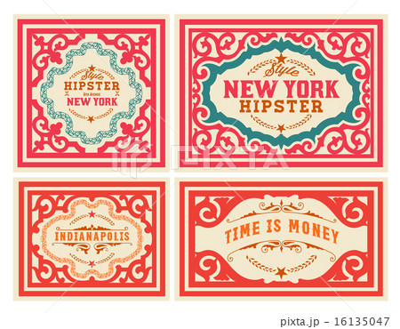 Set baroque cards  16135047