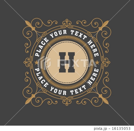 vintage logo template 16135053