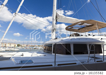 Sundeck on ocean yacht 16135582