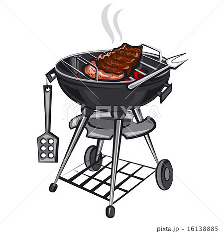 grill with meat grill with meat 16138885