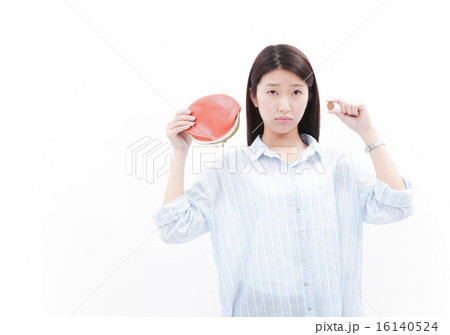 がま口財布を持つ女性 16140524