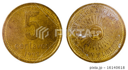old argentine coin 16140618