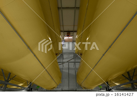 Industrial interior with welded silos 16141427