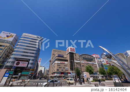 名古屋都市風景 名古屋駅裏 桜町北 交差点 町並 名古屋都市風景 名古屋駅裏 桜町北 交差点 町並 16142404