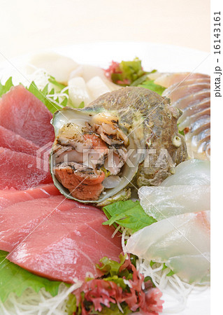 おいしい新鮮な刺身盛合わせ おいしい新鮮な刺身盛合わせ 16143161