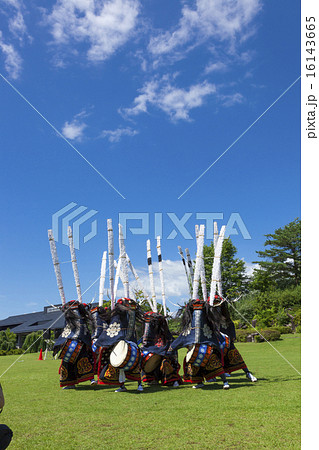 鹿踊り　北上・みちのく芸能まつり（岩手県） 16143665