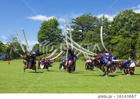 鹿踊り　北上・みちのく芸能まつり（岩手県） 16143667